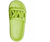 Michael Kors Women's MMK Splash Slide Sandals Pear