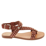 Vince Camuto Women's Ravensa Elko Nubuck Nut Mix Ankle-High Sandal - 8M