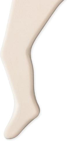 Jefferies Socks Girls 8-10 Smooth Microfiber Nylon Tights, Ivory