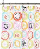 Creative Bath All That Jazz Starburst Fabric Shower Curtain Multi 72in X 72in