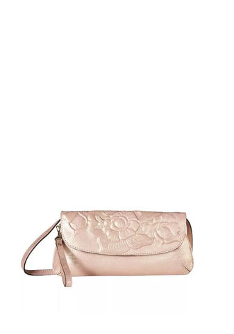 Patricia Nash Baku Women's Crossbody Clutch Pink Metallic