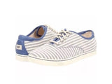 UGG Women's Eyan II Stripe Black/Cotton/Leather Sneaker 9 B (M)