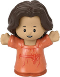 Fisher-Price Little People Girl Figure Wearing Orange Dress