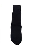 HUE Women's Relaxed Crew Socks Black O/S