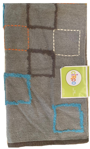 Circo Chenille Accent Rug 100% Cotton Grey /Multicolor 30 x 50
