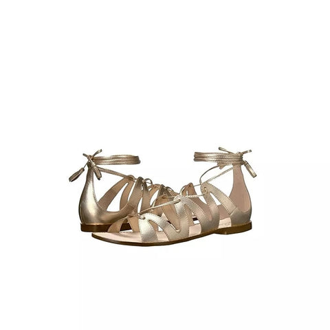 Lilly Pulitzer Women's Fit to Be Tied Sandal 7.5M Gold