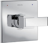 Delta Faucet Ara 14 Series Single-Function Chrome Shower Valve Trim Kit (Valve Not Included)