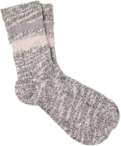 FatFace Women's Cotton Boot Socks Grey O/S