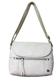 The Sak Women's Katniss Crossbody Messenger (Bone)