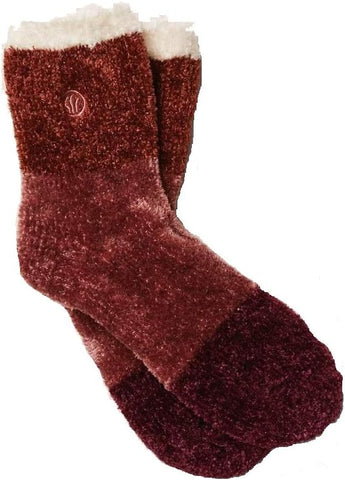 FatFace Women's Chenille Cozy Socks Pink