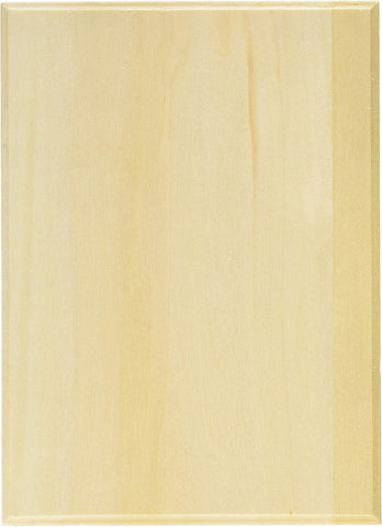 Walnut Hollow Basswood Rectangle Thin Plaque, 5X7-Inch (1776)