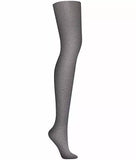 DKNY Women's Skin Sense Ribbed Tights, Sterling Heather