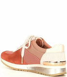 Michael Kors Women's Allie Wrap Trainer Dark Salmon