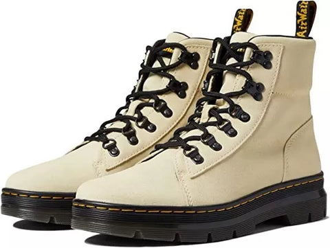 Dr. Martens Women's Casual Fashion Boot, Toile Cream, 10
