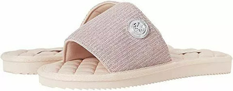 Michael Kors Women's Janis Slide Soft Pink 7M
