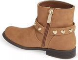 Michael Kors Girl's Big Kid Emma Melo Studded Bootie Caramel 5M