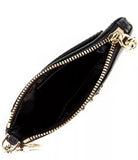 Michael Kors Women's Parker Small Key Card Holder Black One Size
