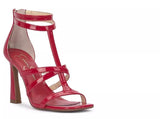 Jessica Simpson Women's Aaralyn High Heel Sandal Heeled, Red Muse, 9.5