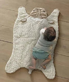 Levtex Baby Ivory White Lamb Throw 35in" X 21in"