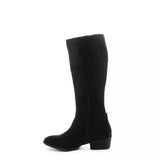 Mia Women's Dax Ruffle Boot Black