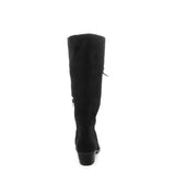 Mia Women's Dax Ruffle Boot Black