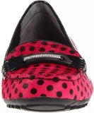 Isaac Mizrahi New York Women's Moccasin, Pink/Multi Pony, 6.5 M US