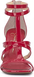 Jessica Simpson Women's Aaralyn High Heel Sandal Heeled, Red Muse, 9.5